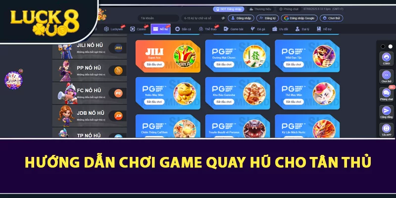 Hướng dẫn chinh phục game quay hũ cho tân thủ